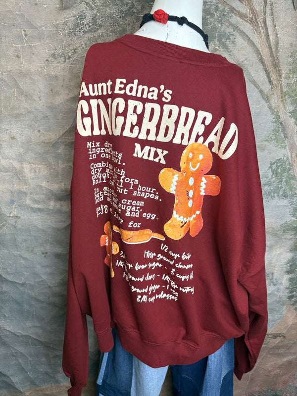 Gingerbread Recipe Sweatshirt