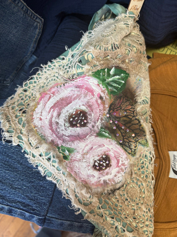 ARB Hand Painted Bandana-Sage