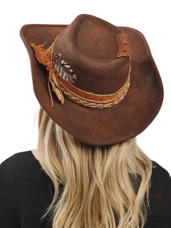 The Trailblazer Feather Hat