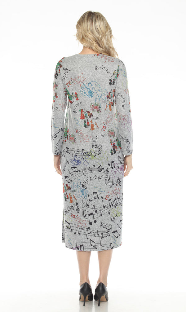 D387 Woofmas Carol A-line Dress