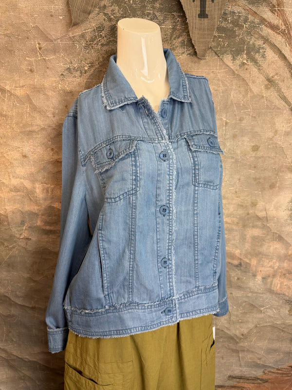 LIN7403 LULA B TRAVEL JKT-Denim