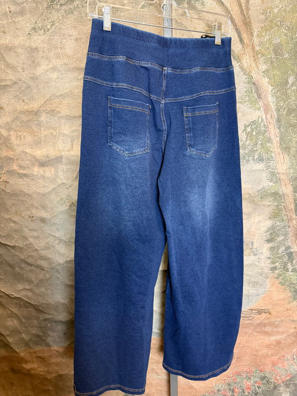 30139N21 Wide Leg Pant-Bluebird