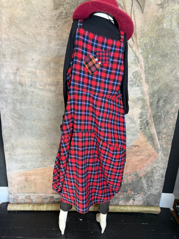 5431 Betty Flannel Jumper Dress-A