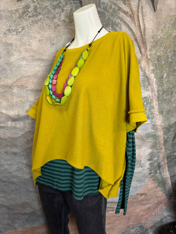 8300-3061 Pullover Vest Topper-Chartreuse