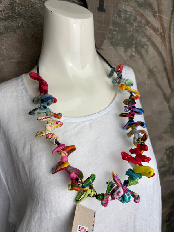 26N27 Skinny Bottle Slide Necklace
