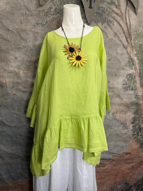 MP-HLT651 Baby Doll Top-Kiwi