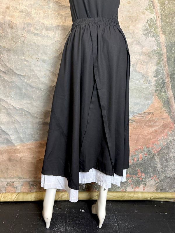 69060 Detailed Ziggy Trim Skirt