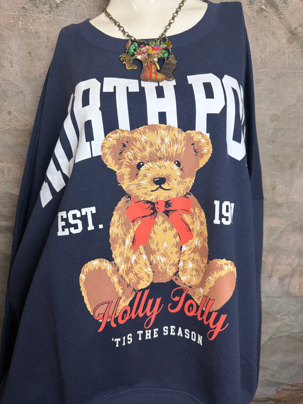 Northpole Teddy Bear Sweatshirt