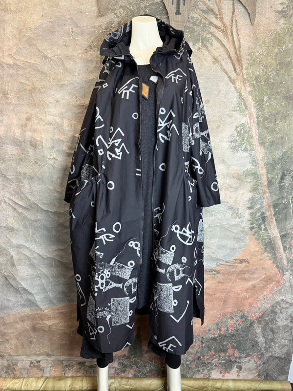 1029 City Scribble Jacket-Gray