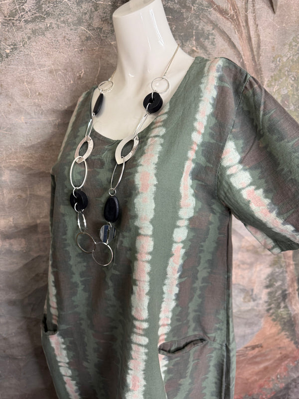 90847T-62 San Fran Dress-Olive