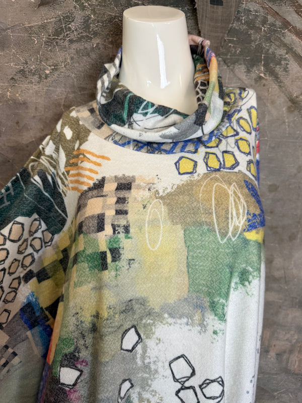 T1056 Cowlneck Pullover-Livey