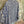 Load image into Gallery viewer, Blue white shibori ikat print kimono jacket open front boho style layered over floral tee with flower necklace - 9
