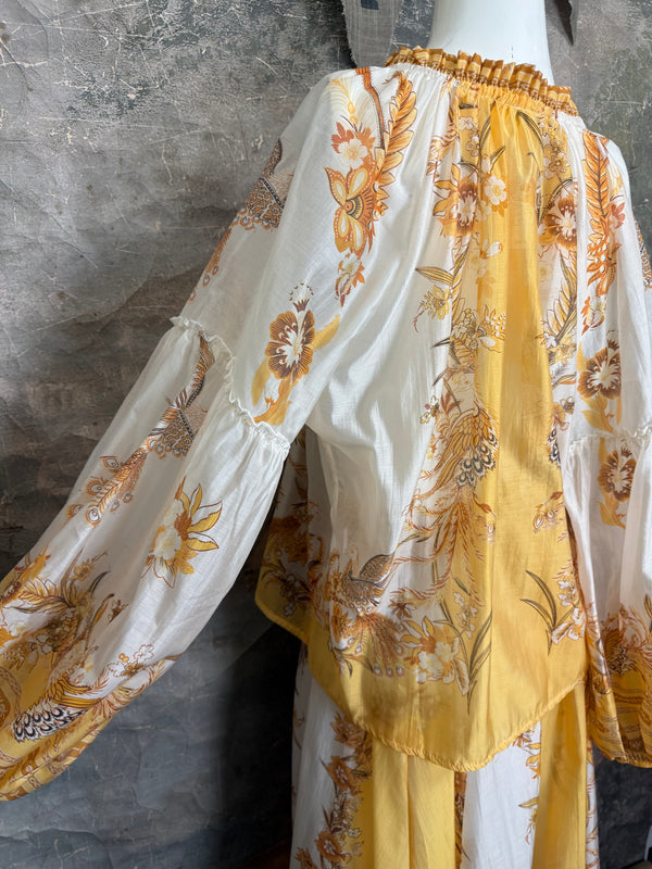 8870 Silk Artisan Blouse