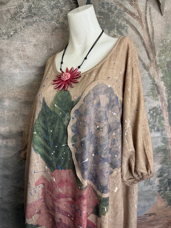 ARB Linen Rose Dress