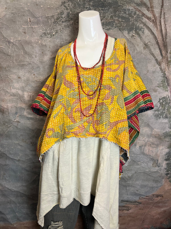 Renew Vintage Kantha Tops-8