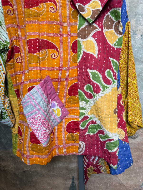 SS6148 Funky Kantha Jacket-Marley C
