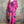 Load image into Gallery viewer, 90617P-23 Linen Paint Dress-Fuchsia
