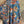 Load image into Gallery viewer, Oversized blue floral print crew pullover with orange and multicolor botanical pattern, long sleeves, relaxed fit - 10
