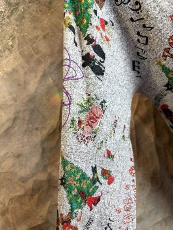 D387 Woofmas Carol A-line Dress