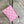Load image into Gallery viewer, Pink leather quilted crossbody bag with geometric stitching pattern and black adjustable strap on lime green dress - 2

