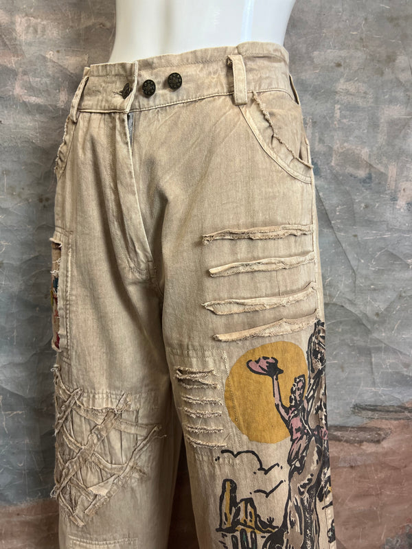 PL123 Cowgirl Mix Pants