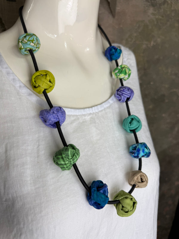 26N256 Larger Rose Bud Necklace