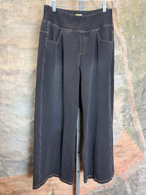 30139N21 Wide Leg Pant-Dimgray