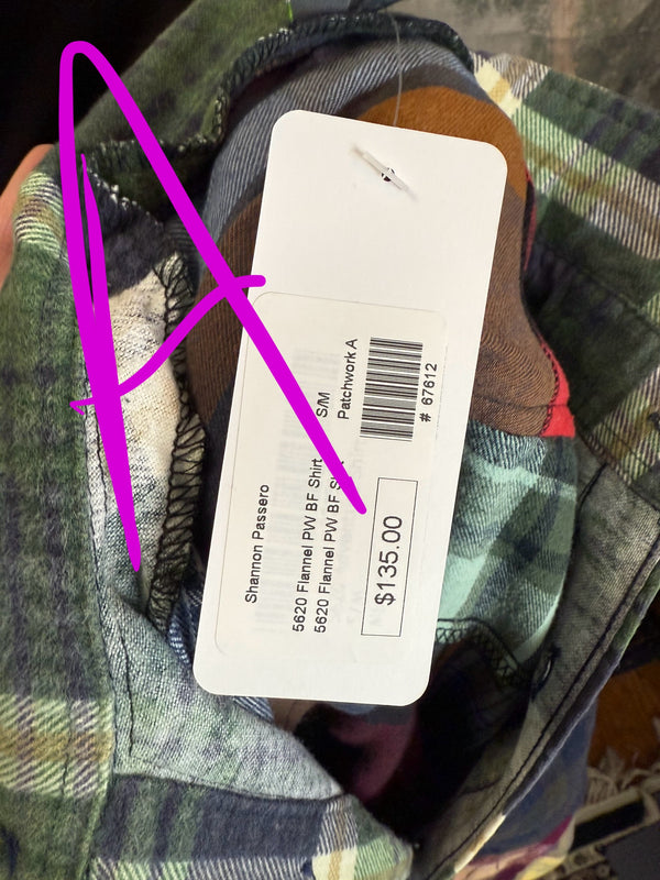 5620 Flannel PW BF Shirt- PW A
