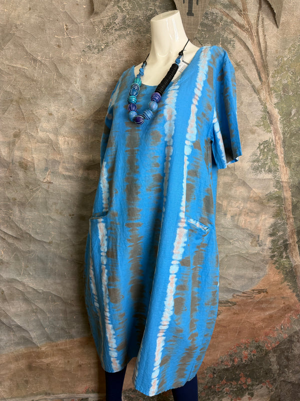 90847T-62 San Fran Dress-Blue