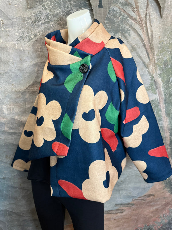 91813 Asym Floral Cropped JTK-TEAL