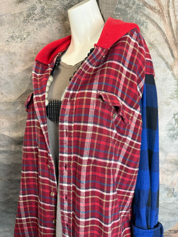 0003G PW Mix-Match Flannel Jacket-#6