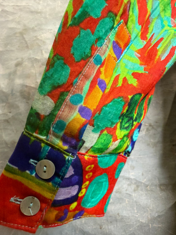 CP-92527 Abstract Blouse
