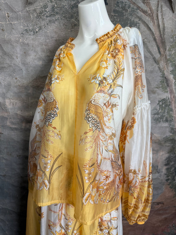 8870 Silk Artisan Blouse
