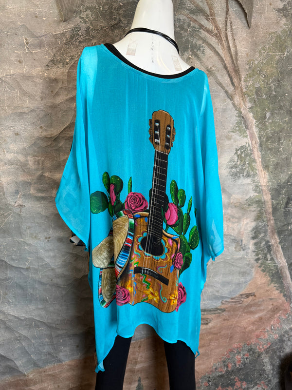 VC187 Guitar & Cactus 2Way Top