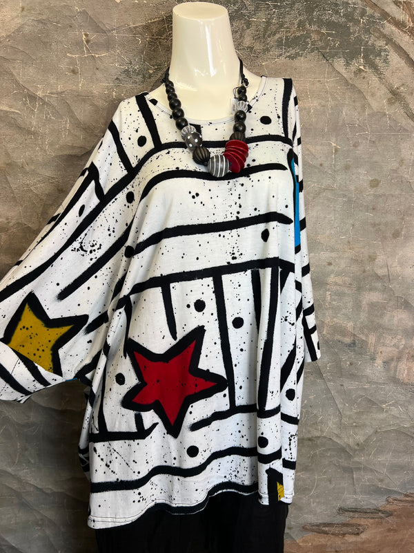 1812K Pop Art Ginger Top