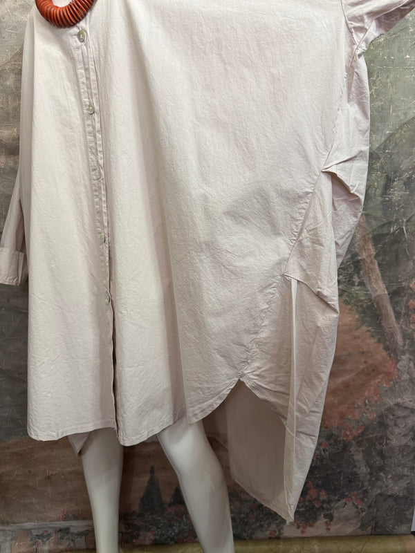 91750 Oversized Shirt Jacket-Beige