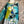 Load image into Gallery viewer, 7063V Block Dyed Justly Top-TURQ MIX
