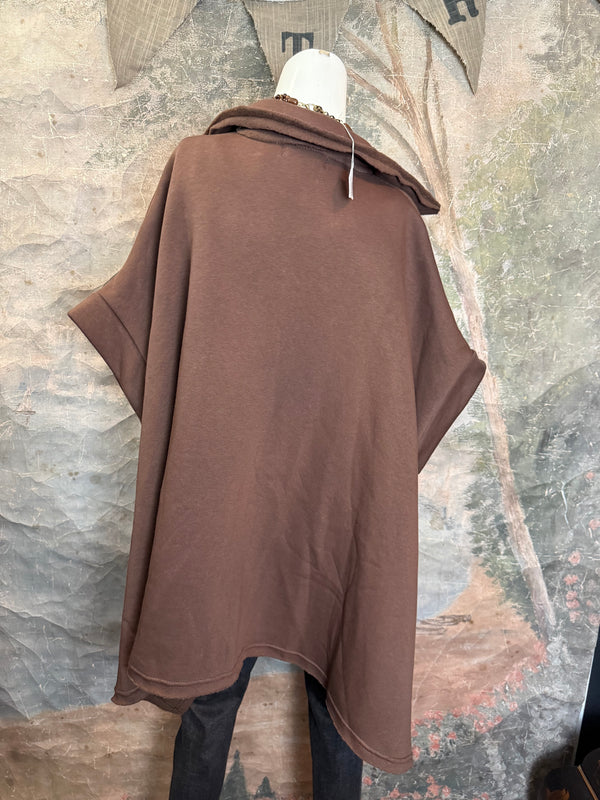 6572AU Short Slv Flare Jacket-Black