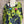 Load image into Gallery viewer, 91307T-62 Ruffle Tie-Dye Tunic-Kiwi
