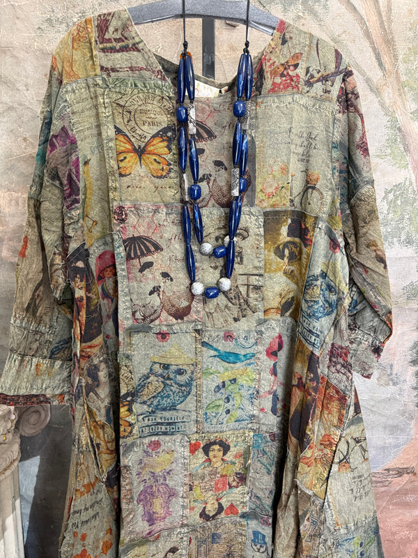 PL-312D Patchwork Art Dress