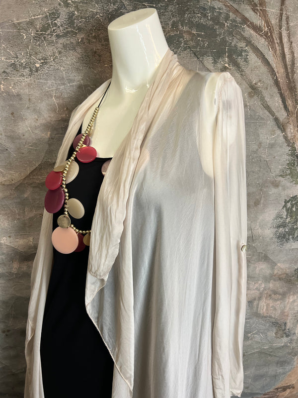 63990 Silk Drape Duster