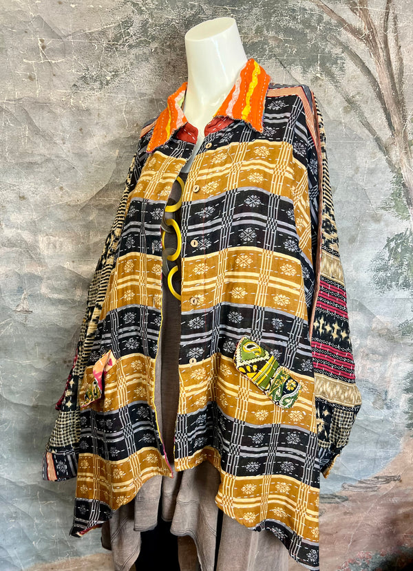 JG99B- Kantha Sunrise Top-Mix4