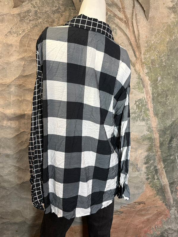 2550 Crushed Plaid Mix Shirt