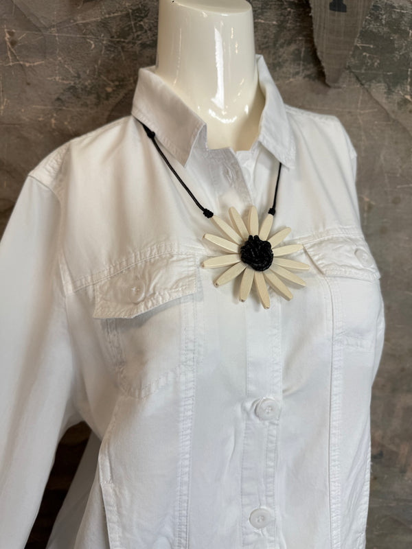 LIN7403 LULA B TRAVEL JKT-WHITE