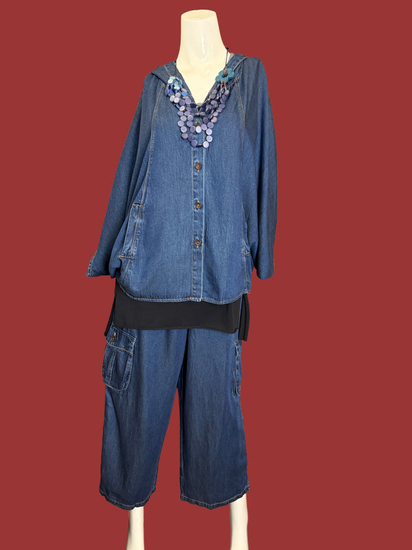 20128N15 Boyfriend Crop JKT