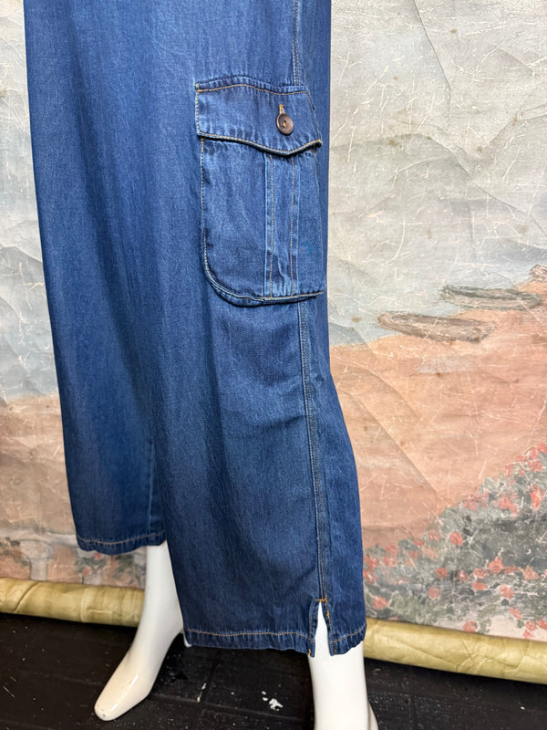 30135N15 Denim Cargo Pant