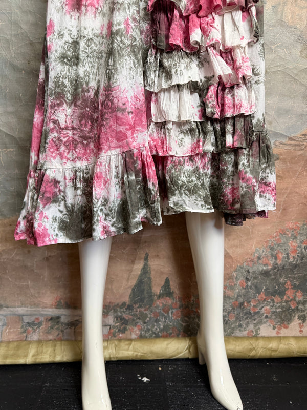 PL-C219D Ruffle Tank Dress
