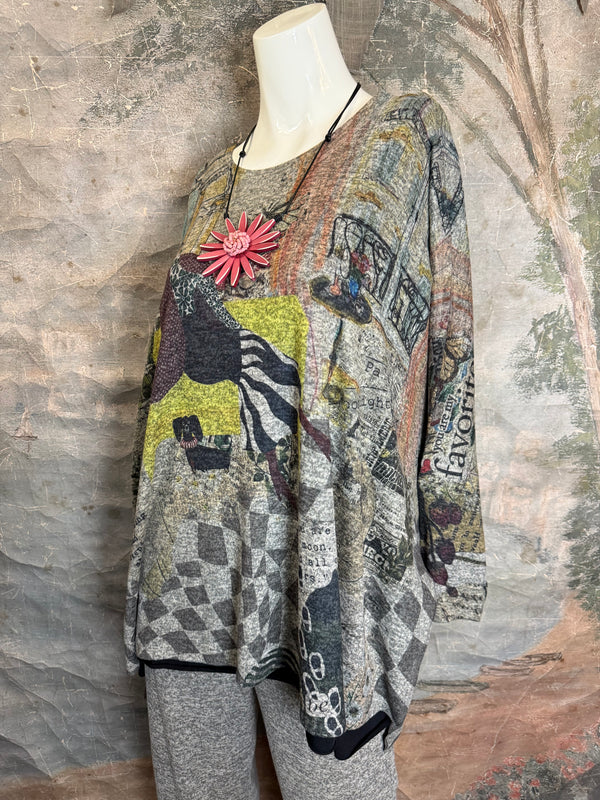 T805CN Crew Neck Top-Miss.Camille