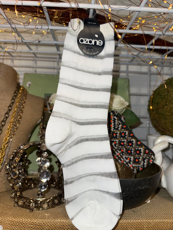 WW15 Iconics 7 Crew Socks-BLK/white