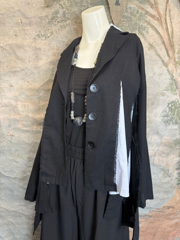 68581 Jacket Blazer W/Trim